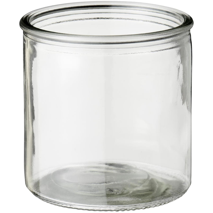 Ib Laursen Hannah Potte Klart Cylinderformet Glas - H: 10 cm, Ø: 10 cm