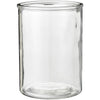 Ib Laursen Hannah Vase Klart Cylinderformet Glas - H: 20 cm, Ø: 14,5 cm
