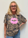 Culture Dorit Gith T-shirt - Green Camouflage