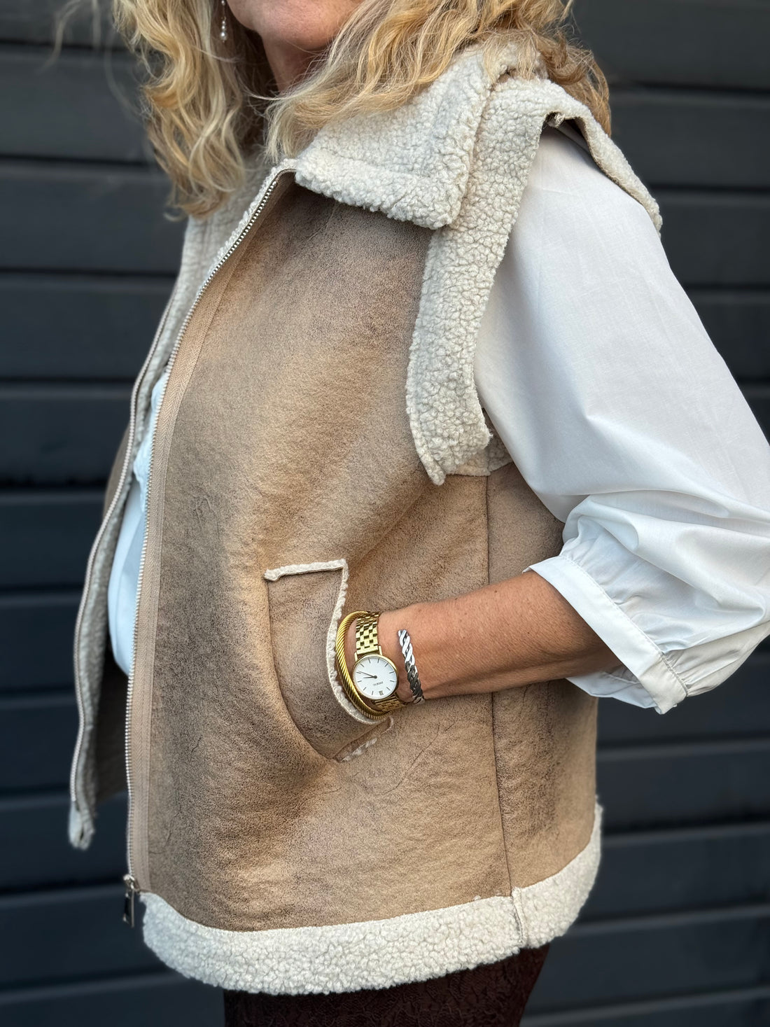 Marta du château Valley Vest - Beige