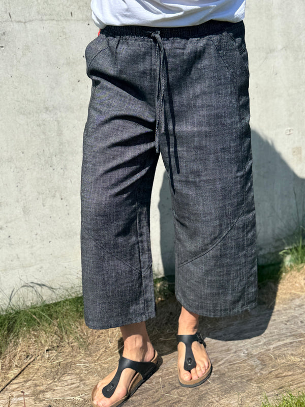 Nü Denmark Davia Culotte Trousers - Black Mix