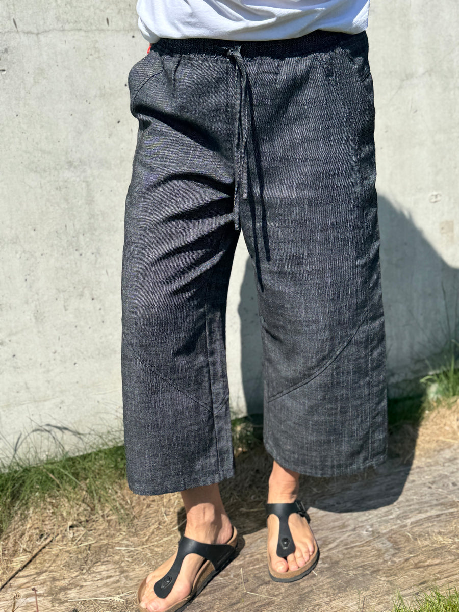 Nü Denmark Davia Culotte Trousers - Black Mix