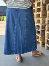 Nümph Cuba Skirt - Classic Blue Denim