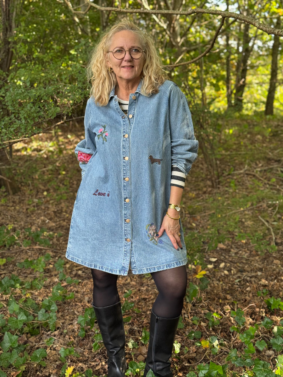 Nümph Denma Dress - Medium Blue Denim