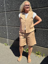 Isay Majse Shorts - Classic Camel