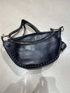 Orchid Bumbag w. Studs - Black