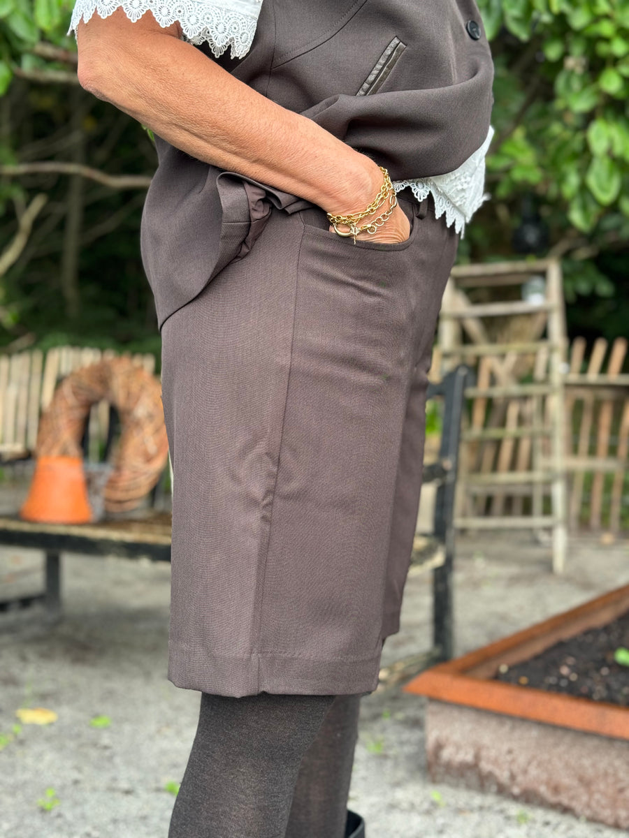 Nü Denmark Amalie Shorts - Brown
