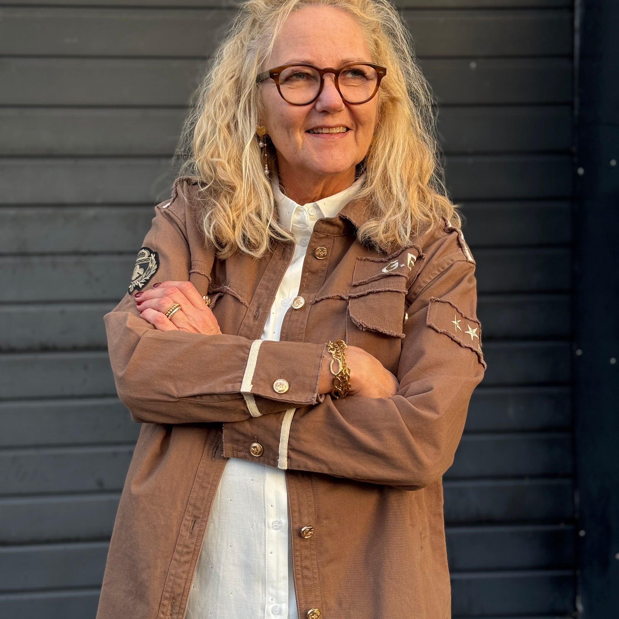 Gaspar New York Jacket - Brown