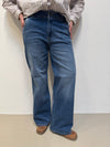 Isay Como New Wide Jeans - Mid Denim Wash