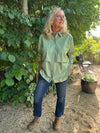 Nümph Micja Long Shirt - Forest Green
