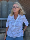 Nümph Maya SS Blouse - Bright White
