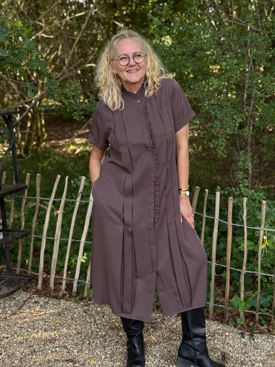 Nü Denmark Eseld Dress - Brown