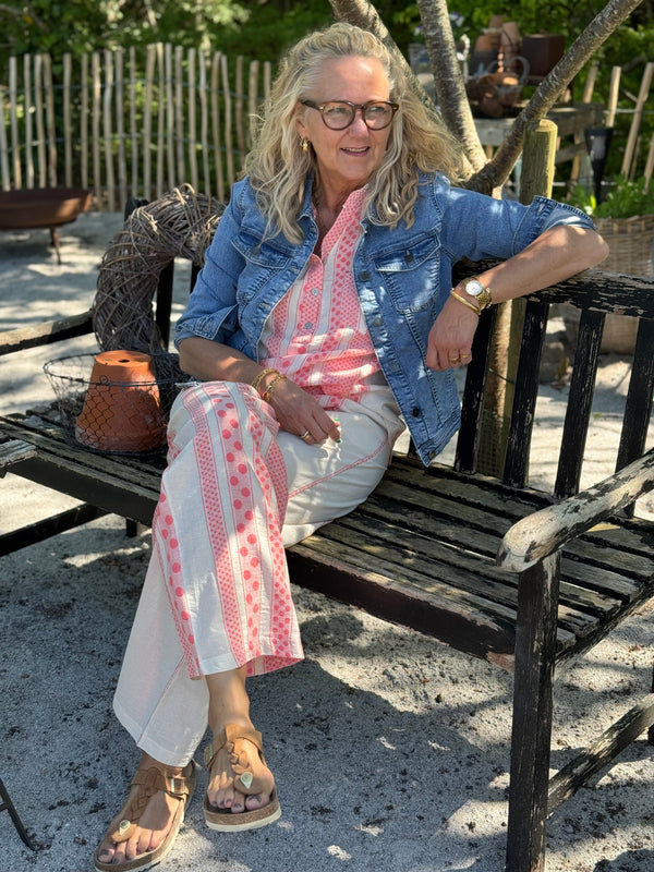 Kaffe Vicky Jeans Jacket - Light Blue Washed