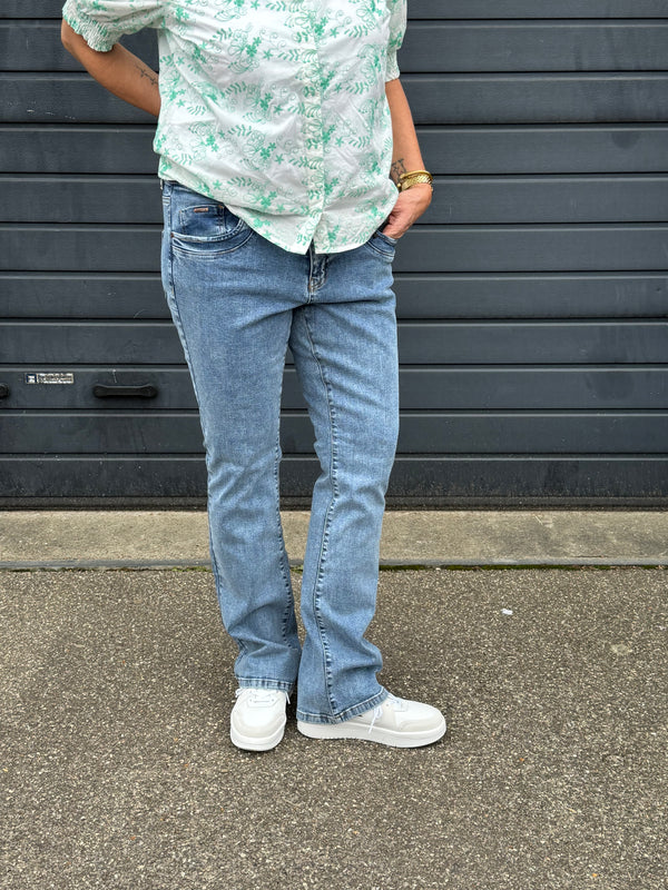 Isay Parma Long Basic Jeans - Denim Basic Wash