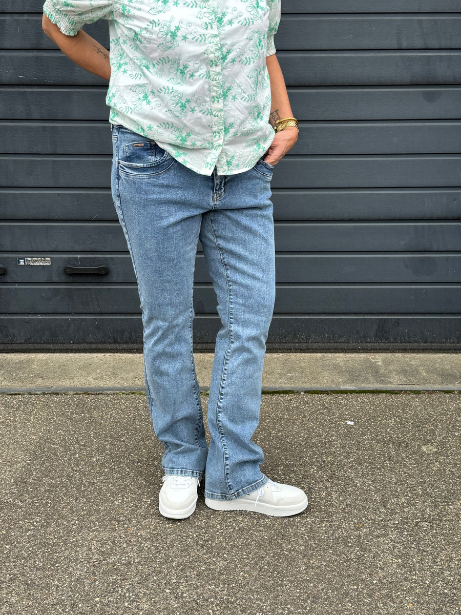 Isay Parma Long Basic Jeans - Denim Basic Wash