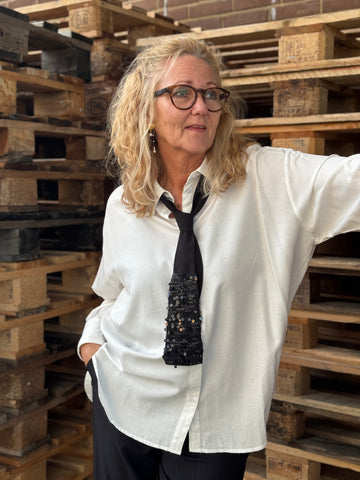 Kaffe Ida Shirt - Chalk