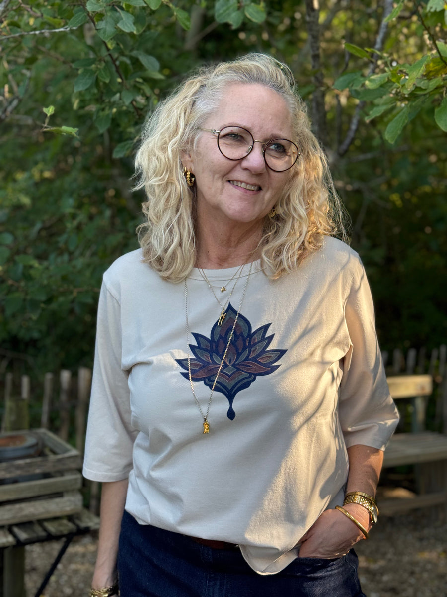 Costa Mani Knight Tee - Dark Blue Mix