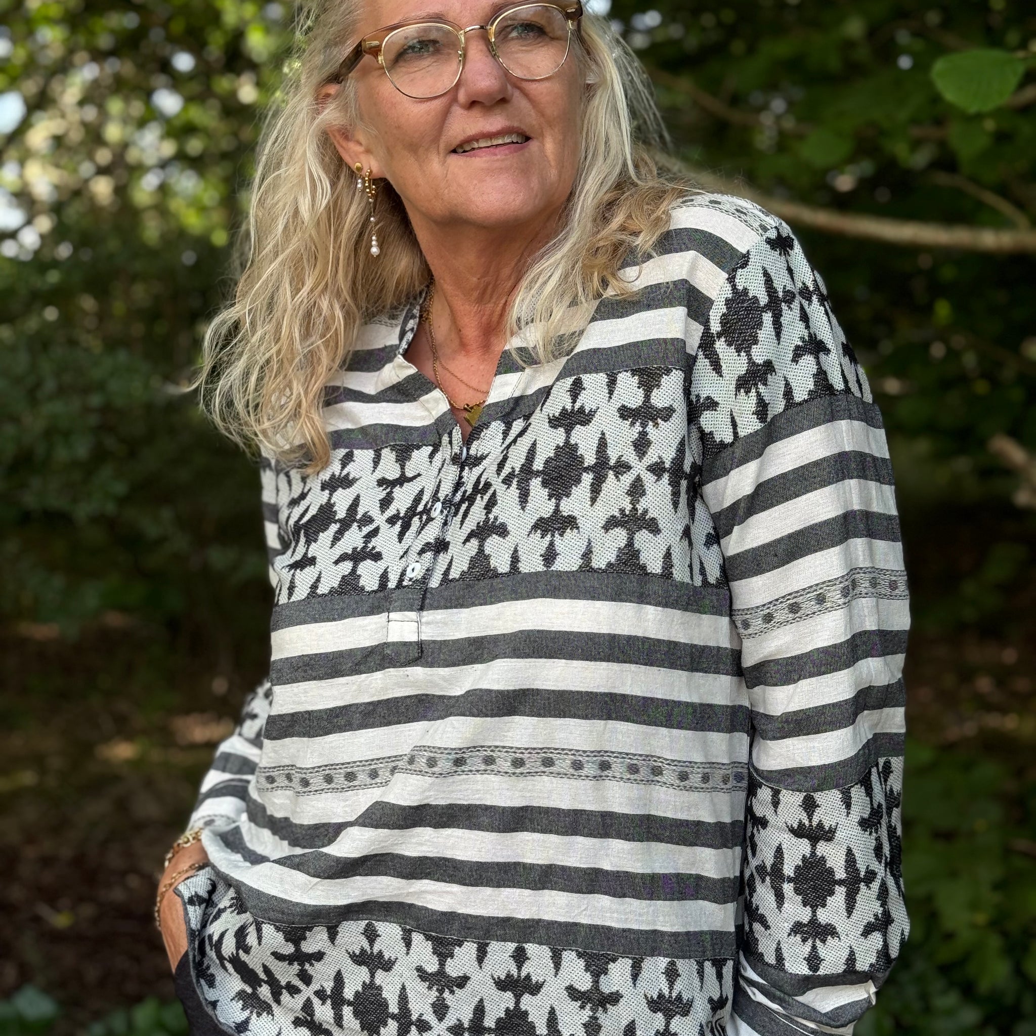 Costa Mani Chrissie Shirt - Black Mix