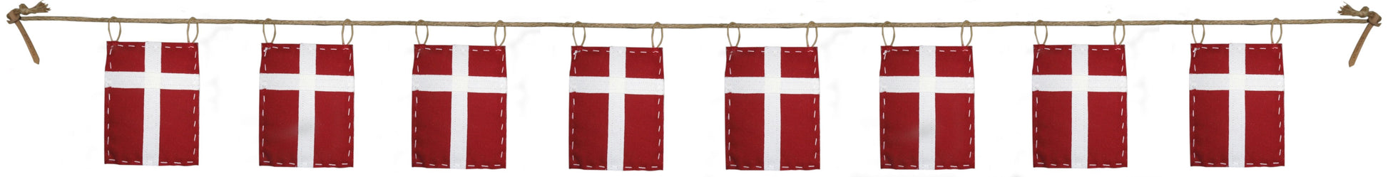 A2 Living - Mini Flag Wire Danmark - 8 Flag