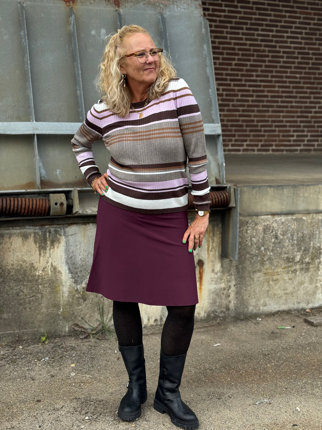 Nümph Kitti Pullover - Taupe Gray