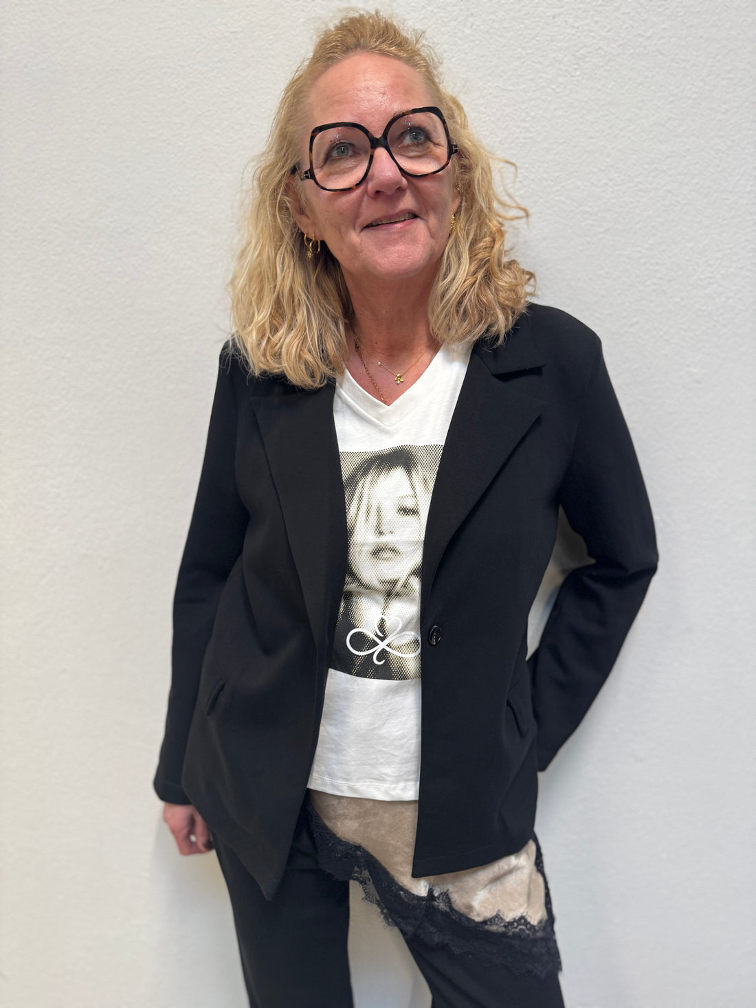 Nü Denmark Commy Solid Blazer - Black