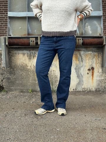 Isay Verona Flare Jeans - Dark Basic Wash