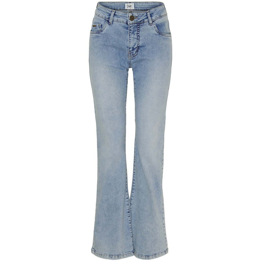 Isay Lido Flare Jeans - Light Denim