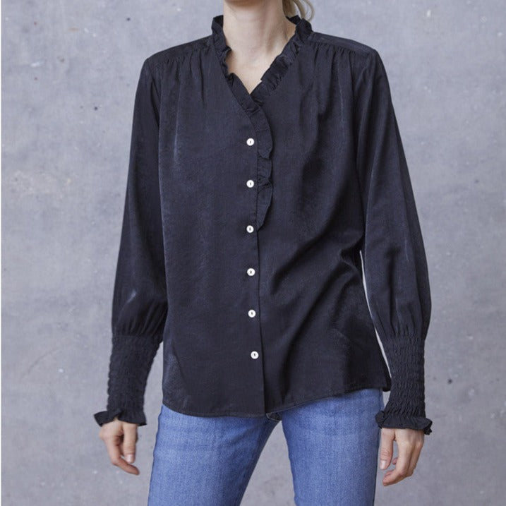 Isay Konnie Blouse - Black