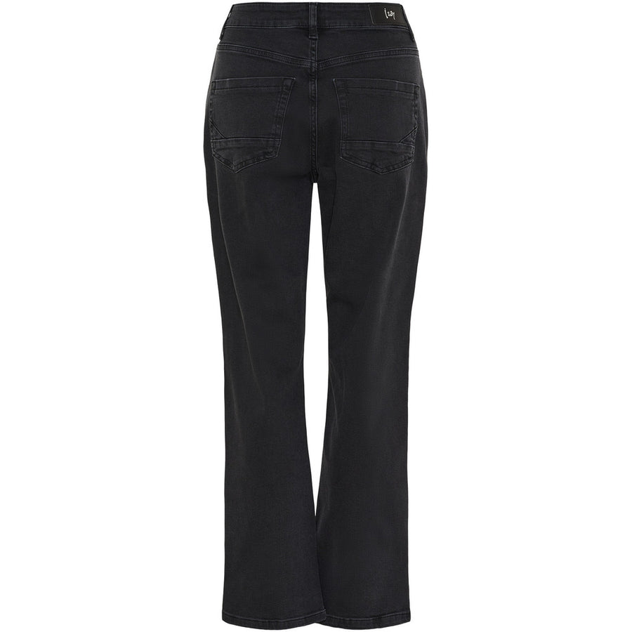 Isay Monza Straight Jeans - Black Denim Wash