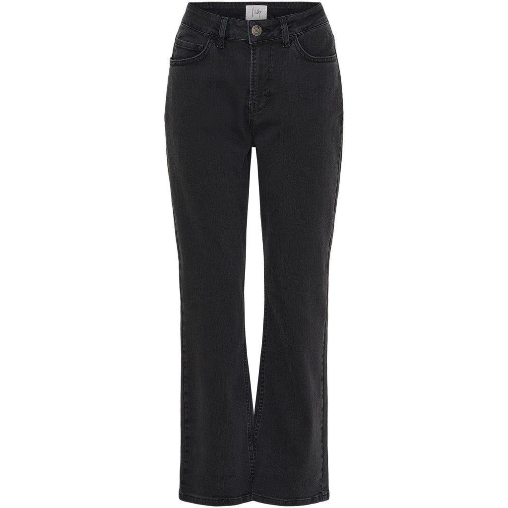 Isay Monza Straight Jeans - Black Denim Wash