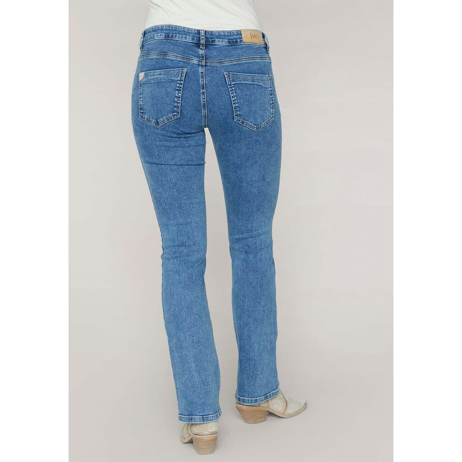 Isay Parma Long Basic Jeans - Denim Basic Wash | Isay | Køb online hos Moster D – Hurtig levering