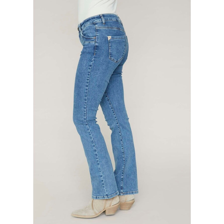 Isay Parma Long Basic Jeans - Denim Basic Wash | Isay | Køb online hos Moster D – Hurtig levering
