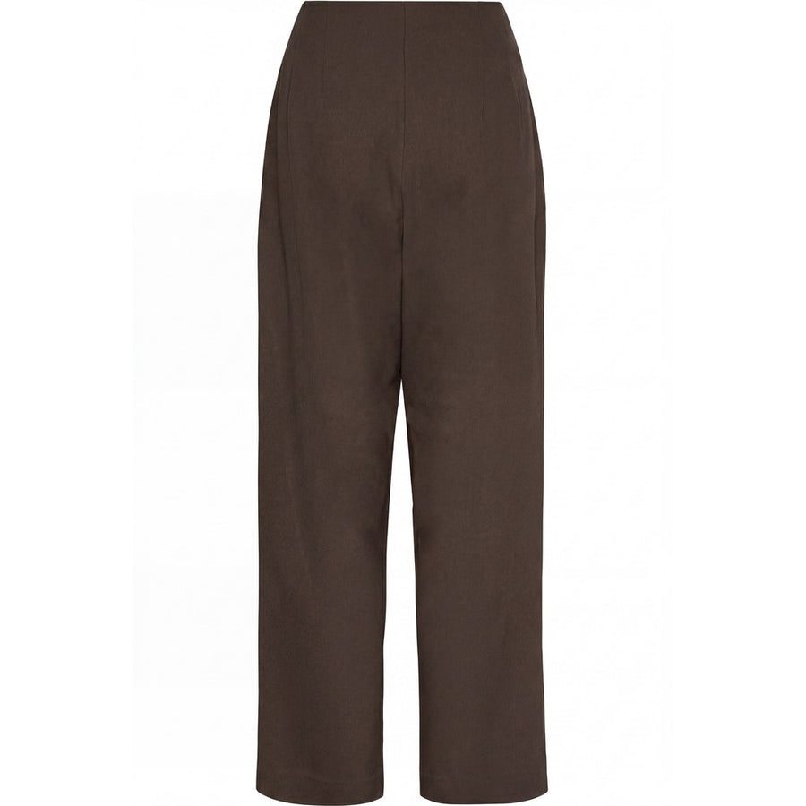Isay Firenze Higtwaist Pant - Dark Brown