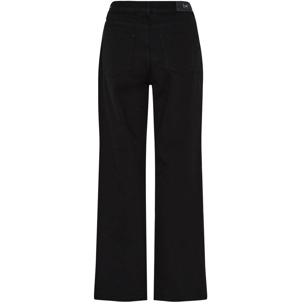 Isay Como Twill Wide Pant - Black