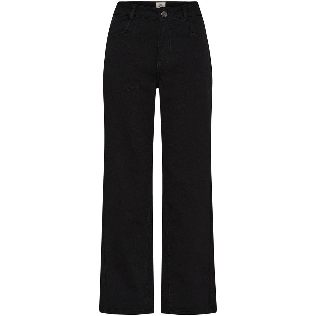 Isay Como Twill Wide Pant - Black