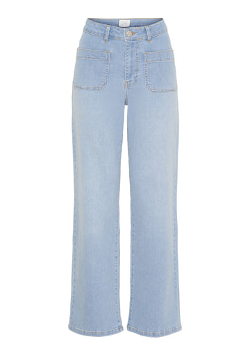 Isay Bologna Wide Jeans - Light Denim