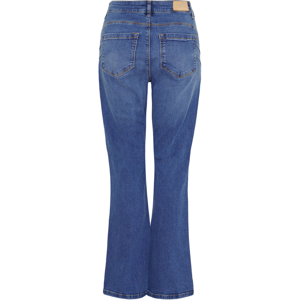 Isay Verona Flare Jeans - Mid Denim Wash