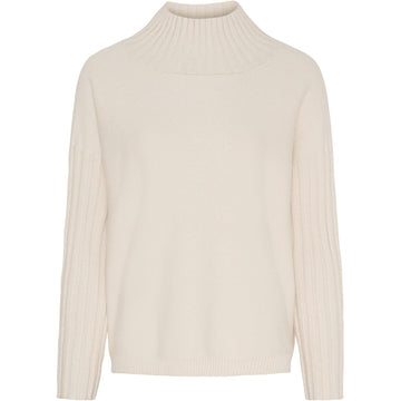 Isay Kaddy Knit Pullover - Winter White Melange