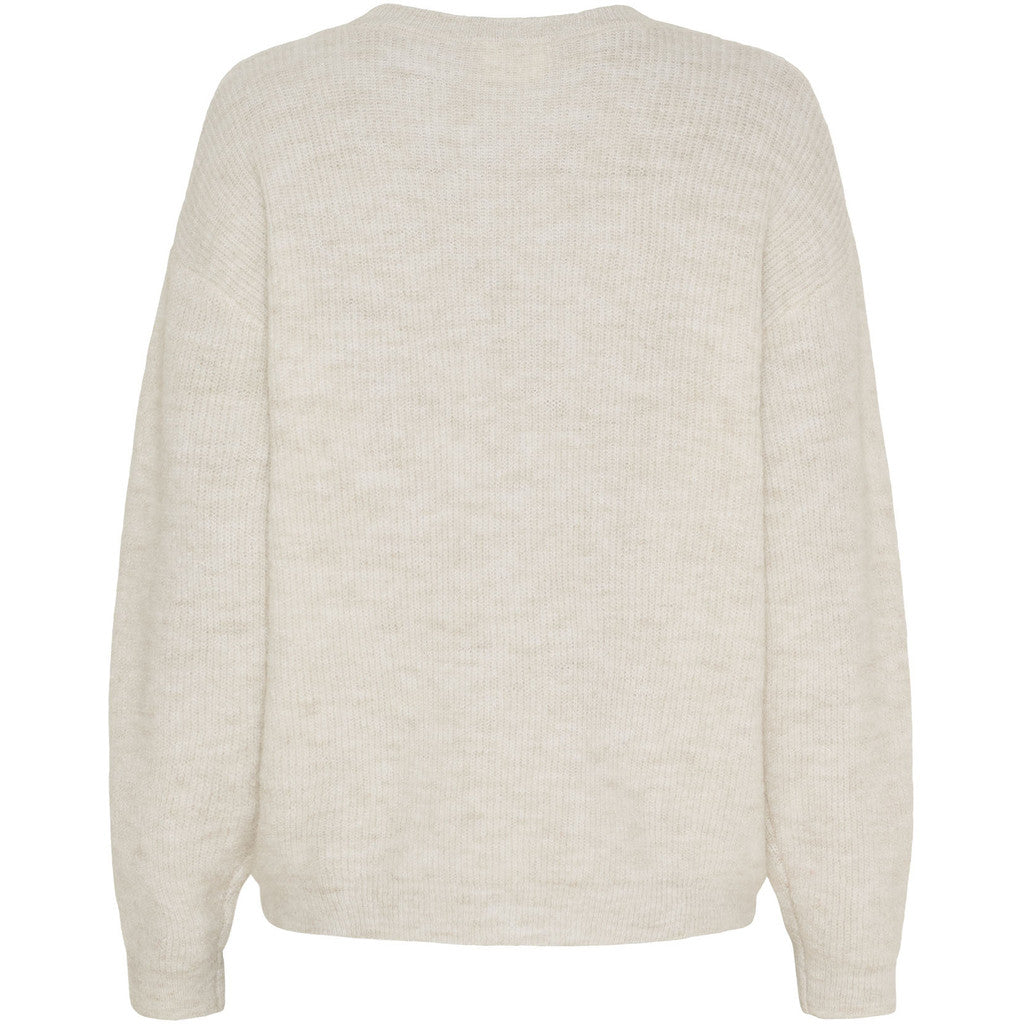Isay Kamo Knit Pullover - Broken White