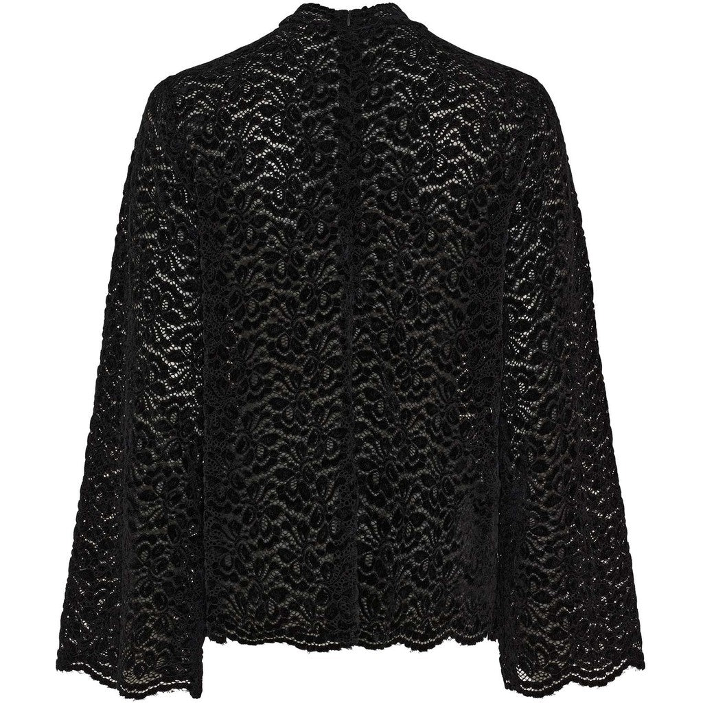 Isay Kamille Lace Blouse - Black