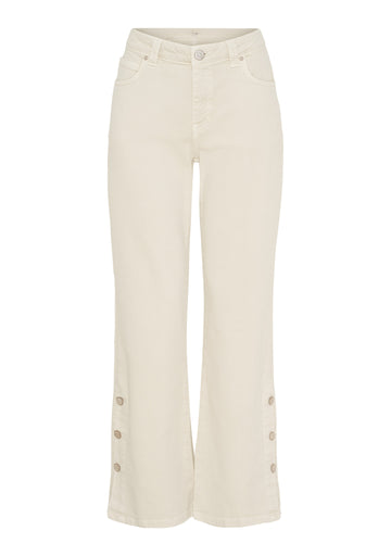 Isay Como Twill Button Pant - Desert