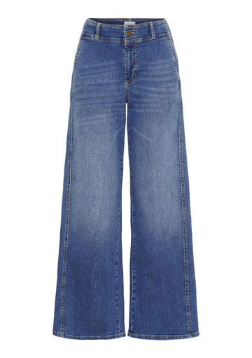 Isay Como New Wide Jeans - Mid Denim Wash