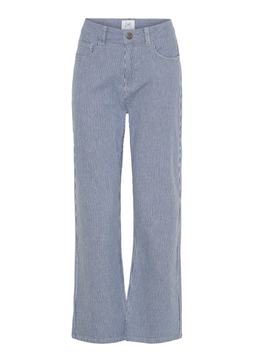 Isay Monza Striped Jeans - Milky Stripe