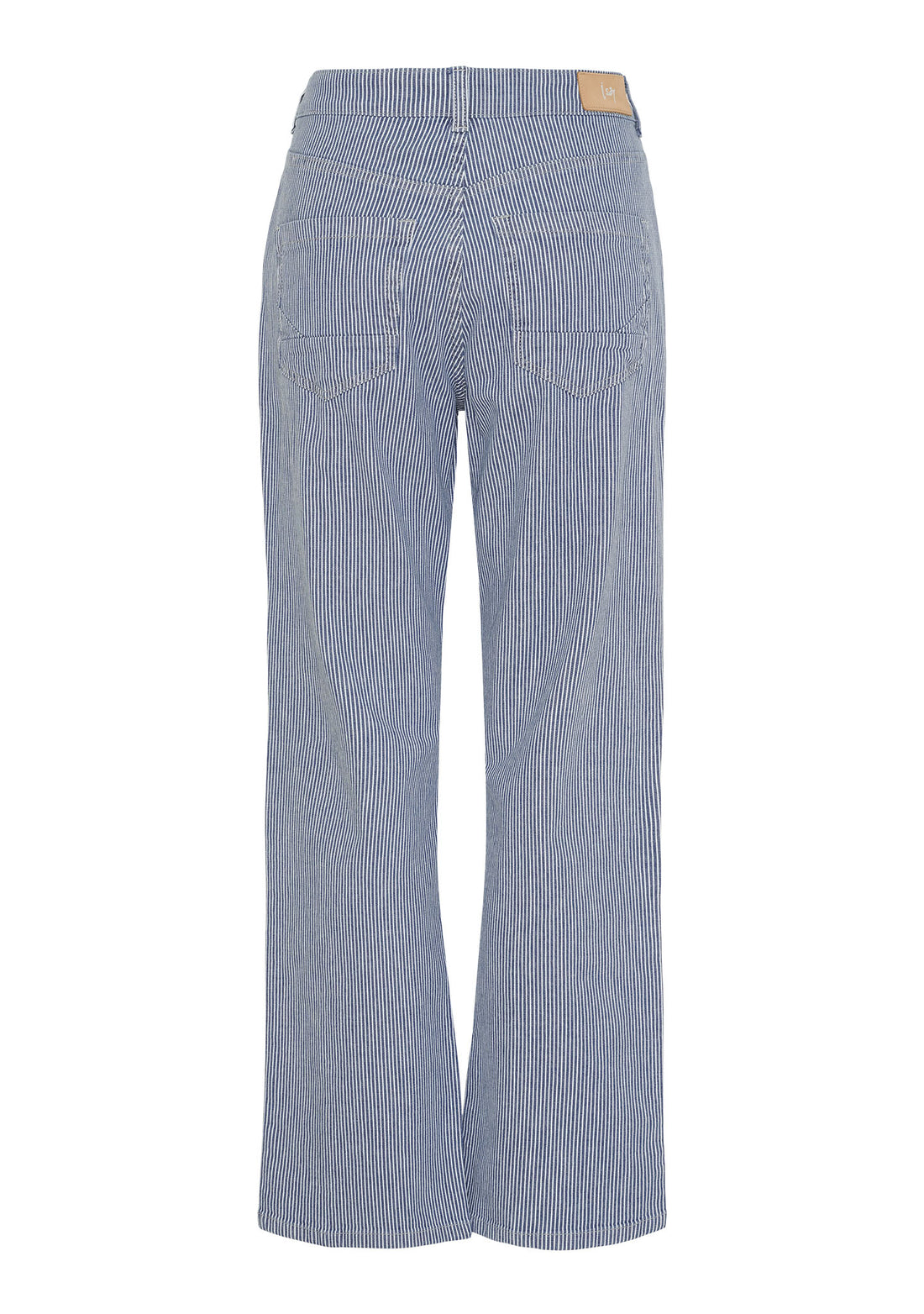 Isay Monza Striped Jeans - Milky Stripe