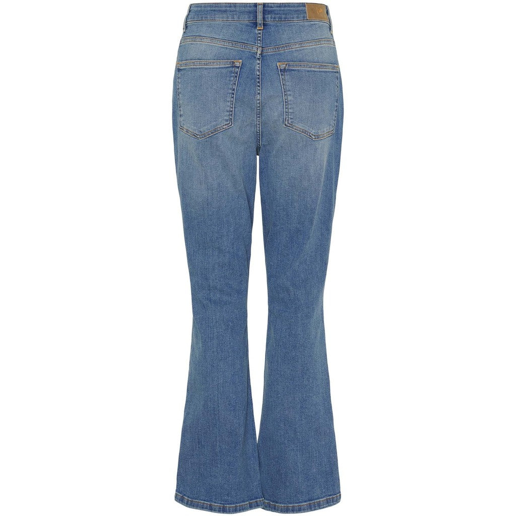 Isay Bologna Kickflare Jeans - Mid Denim