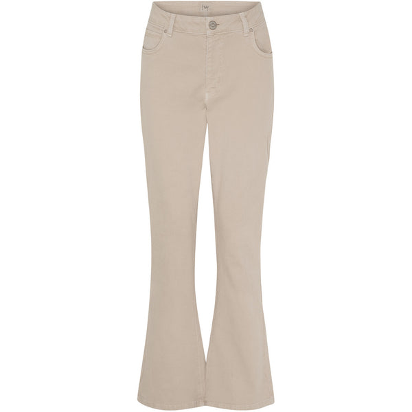 Isay Como Twill Kick Flare Pant - Dark Sand