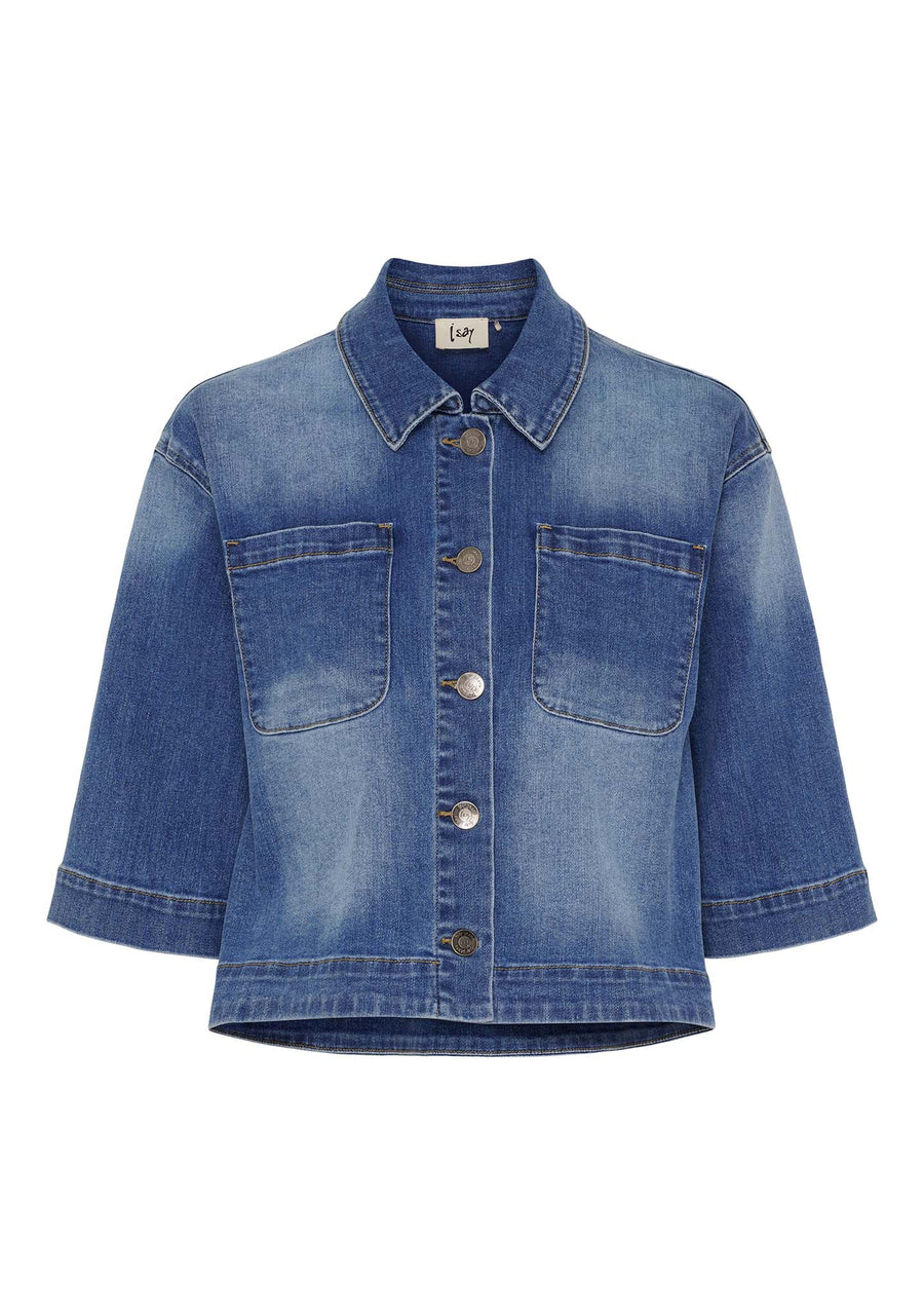 Isay Carpi Denim Jacket - Basic Denim Wash