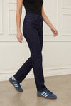 Isay Carpi Long Straight Jeans - Dark Wash