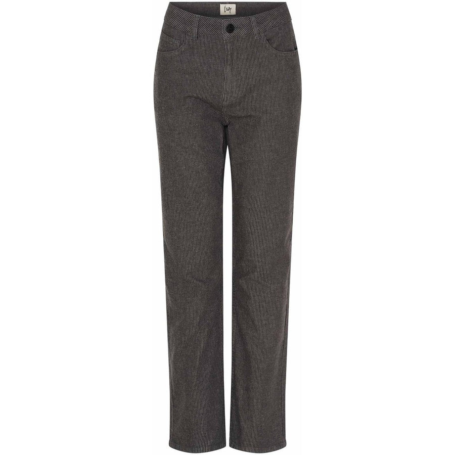 Isay Monza Long Striped Pant - Potato/Black Stripe