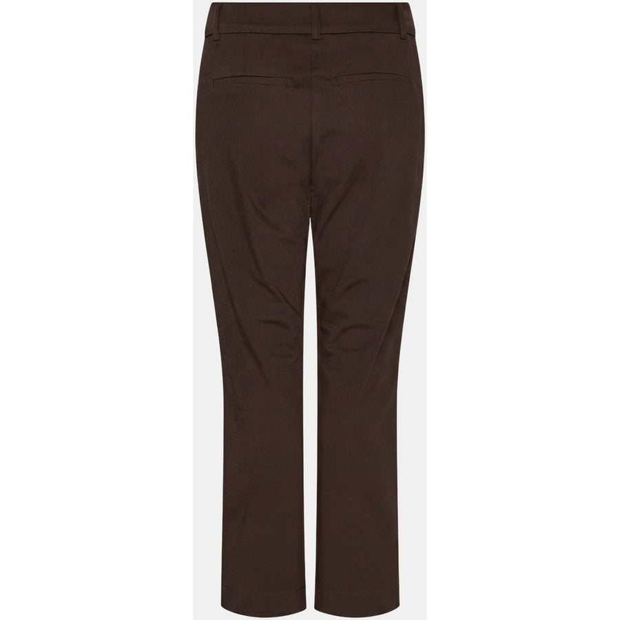 Isay Highwaist Chino - Dark Brown
